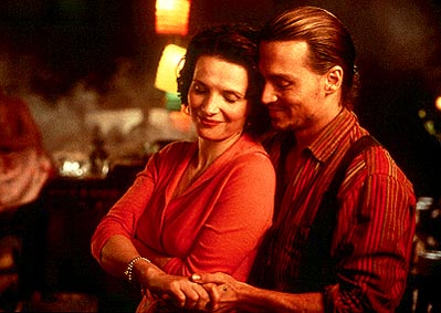 Juliette Binoche & Johnny Depp